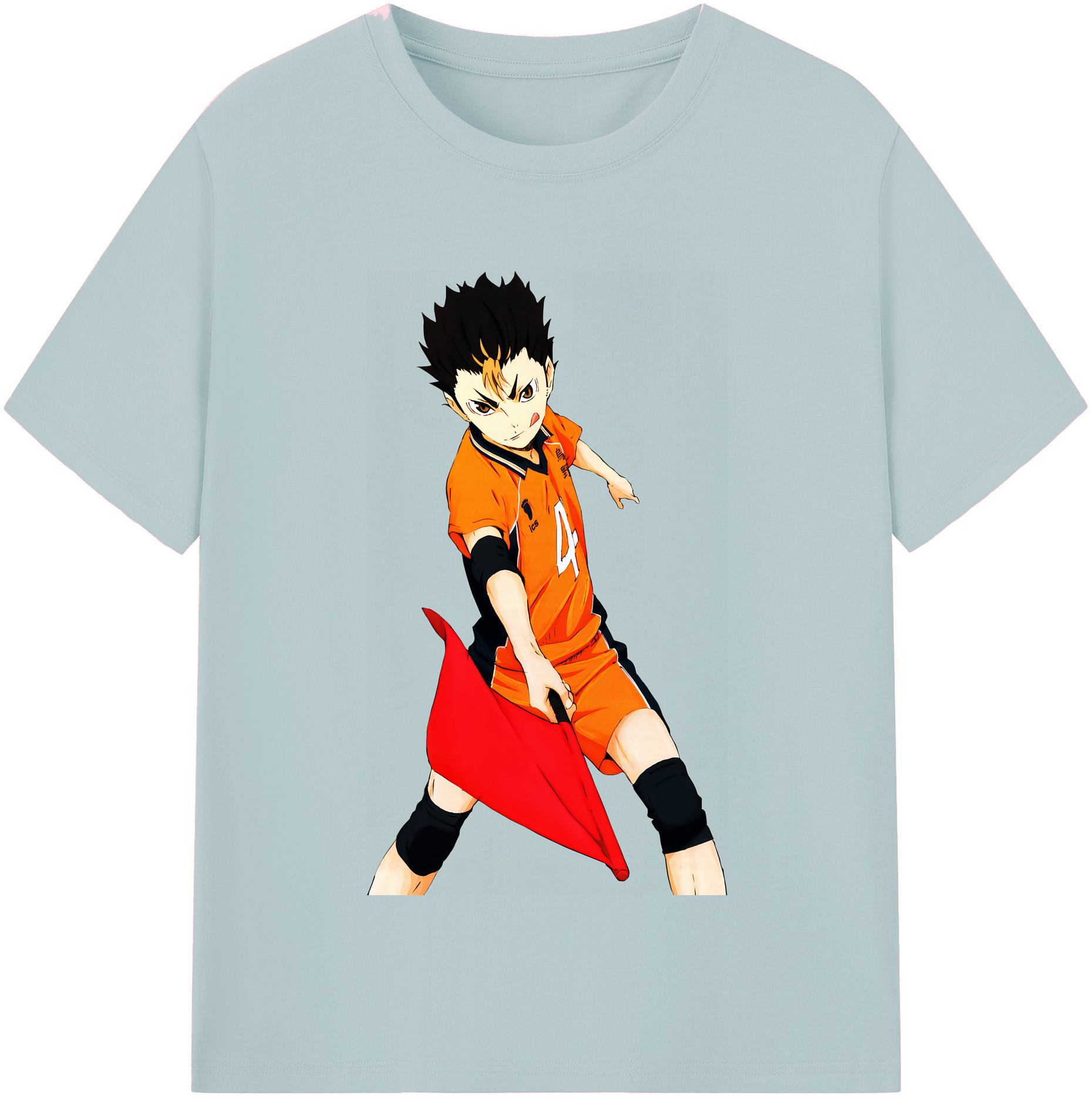 （画像用） ハイキュー!! Haikyu!! 綿100％半袖Tシャツ（フロントプリント）
